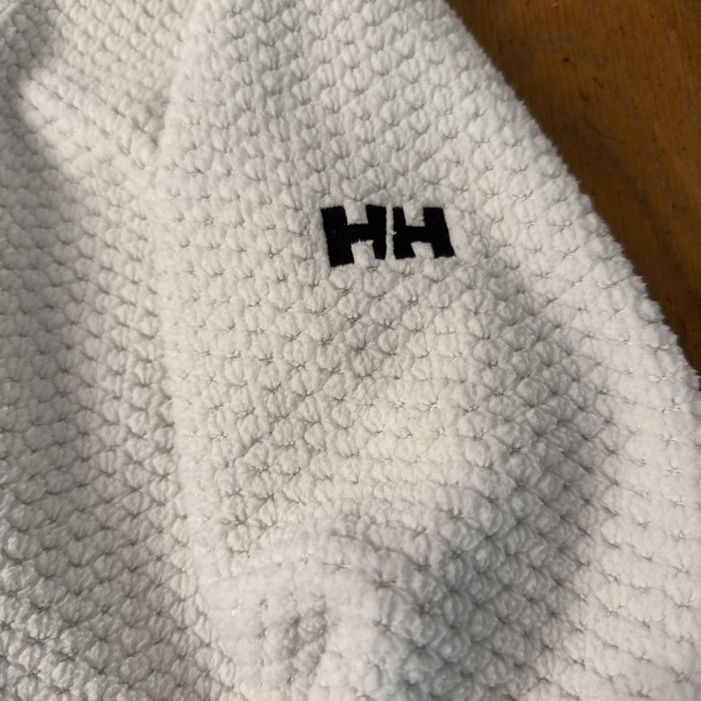 Helly Hansen Women's Cream Lyra full zip Fleece Sz XL - Picture 6 of 9